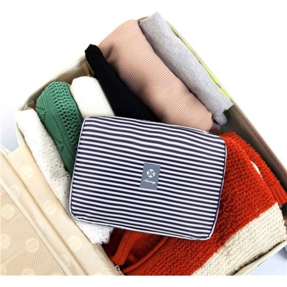 Hanging Travel Toiletry Bag Cosmetic Make up Organizer for Women Waterproof - Picture 5 of 6